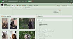 Desktop Screenshot of netza.deviantart.com