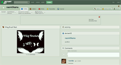 Desktop Screenshot of naomi0kama.deviantart.com