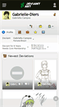 Mobile Screenshot of gabrielle-diers.deviantart.com