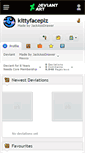 Mobile Screenshot of kittyfaceplz.deviantart.com