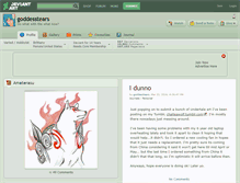 Tablet Screenshot of goddesstears.deviantart.com