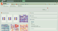 Desktop Screenshot of flipskip.deviantart.com