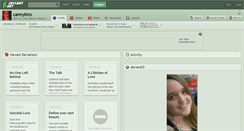 Desktop Screenshot of cannykins.deviantart.com