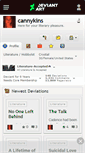 Mobile Screenshot of cannykins.deviantart.com