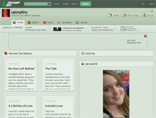 Tablet Screenshot of cannykins.deviantart.com