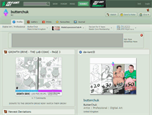 Tablet Screenshot of butterchuk.deviantart.com