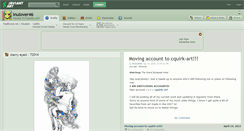 Desktop Screenshot of inulover46.deviantart.com
