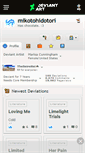 Mobile Screenshot of mikotohidotori.deviantart.com