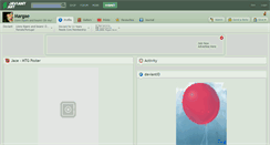 Desktop Screenshot of margae.deviantart.com