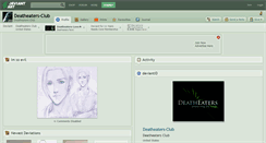 Desktop Screenshot of deatheaters-club.deviantart.com