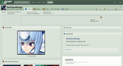 Desktop Screenshot of darkstarsrising6.deviantart.com