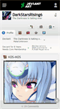 Mobile Screenshot of darkstarsrising6.deviantart.com