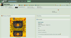 Desktop Screenshot of epiccookie.deviantart.com