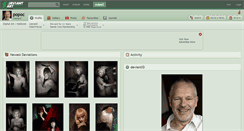 Desktop Screenshot of popoc.deviantart.com