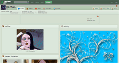 Desktop Screenshot of miz-vixen.deviantart.com