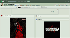 Desktop Screenshot of darkmphotography.deviantart.com