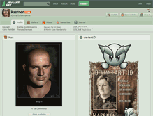 Tablet Screenshot of kaernen.deviantart.com