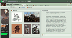 Desktop Screenshot of legendsoftheminotaur.deviantart.com