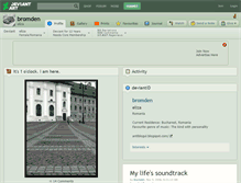 Tablet Screenshot of bromden.deviantart.com