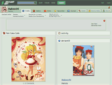 Tablet Screenshot of makocchi.deviantart.com
