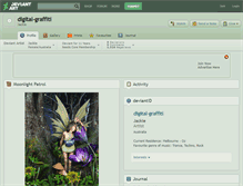 Tablet Screenshot of digital-graffiti.deviantart.com