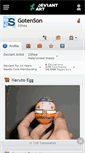 Mobile Screenshot of gotenson.deviantart.com