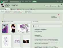 Tablet Screenshot of caligulas---aquarium.deviantart.com