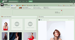 Desktop Screenshot of naydy.deviantart.com