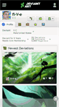Mobile Screenshot of fi-v-e.deviantart.com