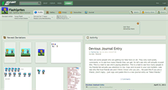 Desktop Screenshot of flashsprites.deviantart.com
