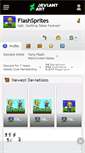Mobile Screenshot of flashsprites.deviantart.com