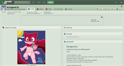 Desktop Screenshot of kuroganecat.deviantart.com