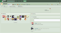 Desktop Screenshot of betsumi.deviantart.com