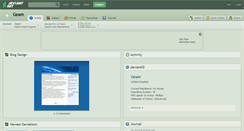 Desktop Screenshot of geam.deviantart.com