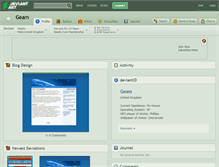 Tablet Screenshot of geam.deviantart.com