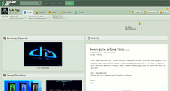 Desktop Screenshot of hdavispi.deviantart.com