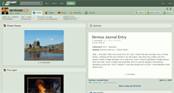 Desktop Screenshot of darkblade.deviantart.com