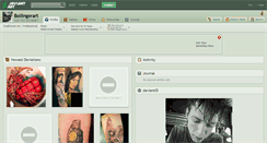 Desktop Screenshot of bollingerart.deviantart.com