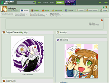 Tablet Screenshot of minayo.deviantart.com