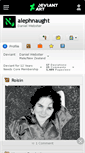 Mobile Screenshot of alephnaught.deviantart.com