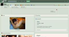 Desktop Screenshot of hbox.deviantart.com