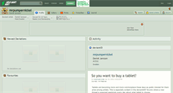 Desktop Screenshot of mrpumpernickel.deviantart.com