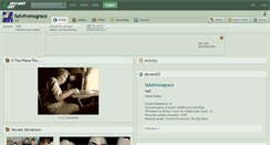 Desktop Screenshot of fallxfromxgrace.deviantart.com