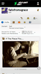 Mobile Screenshot of fallxfromxgrace.deviantart.com