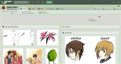 Desktop Screenshot of japan-team.deviantart.com