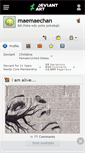 Mobile Screenshot of maemaechan.deviantart.com