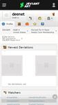 Mobile Screenshot of deenet.deviantart.com
