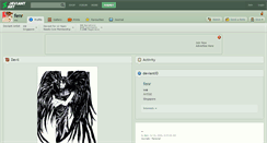 Desktop Screenshot of fenr.deviantart.com