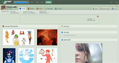 Desktop Screenshot of choco-lato.deviantart.com
