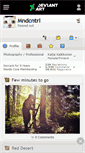 Mobile Screenshot of mndcntrl.deviantart.com